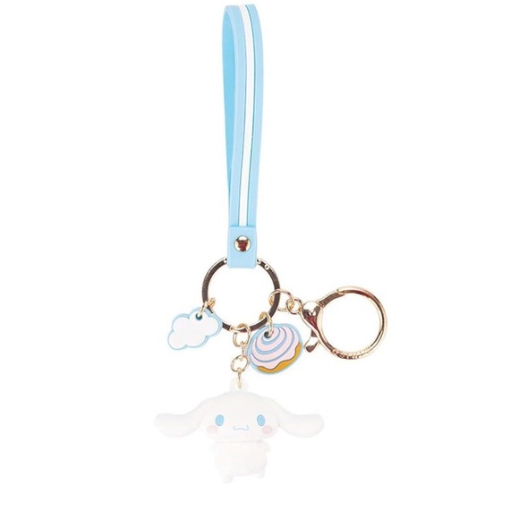 Kawaii Cinnamoroll Pompompurin key chain - Picture 3 of 3